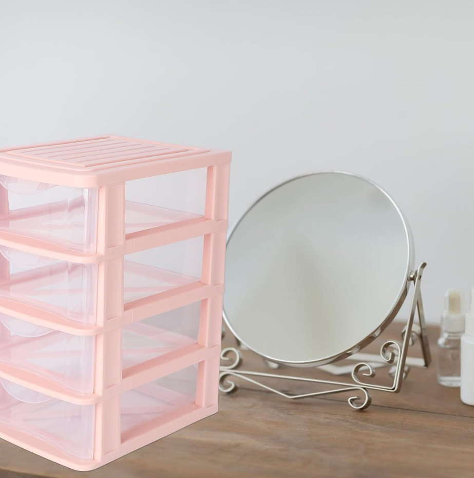 Clear 4-Compartment Desktop Drawer (30.5cm x 17.5cm x 13.5cm) - Image 2